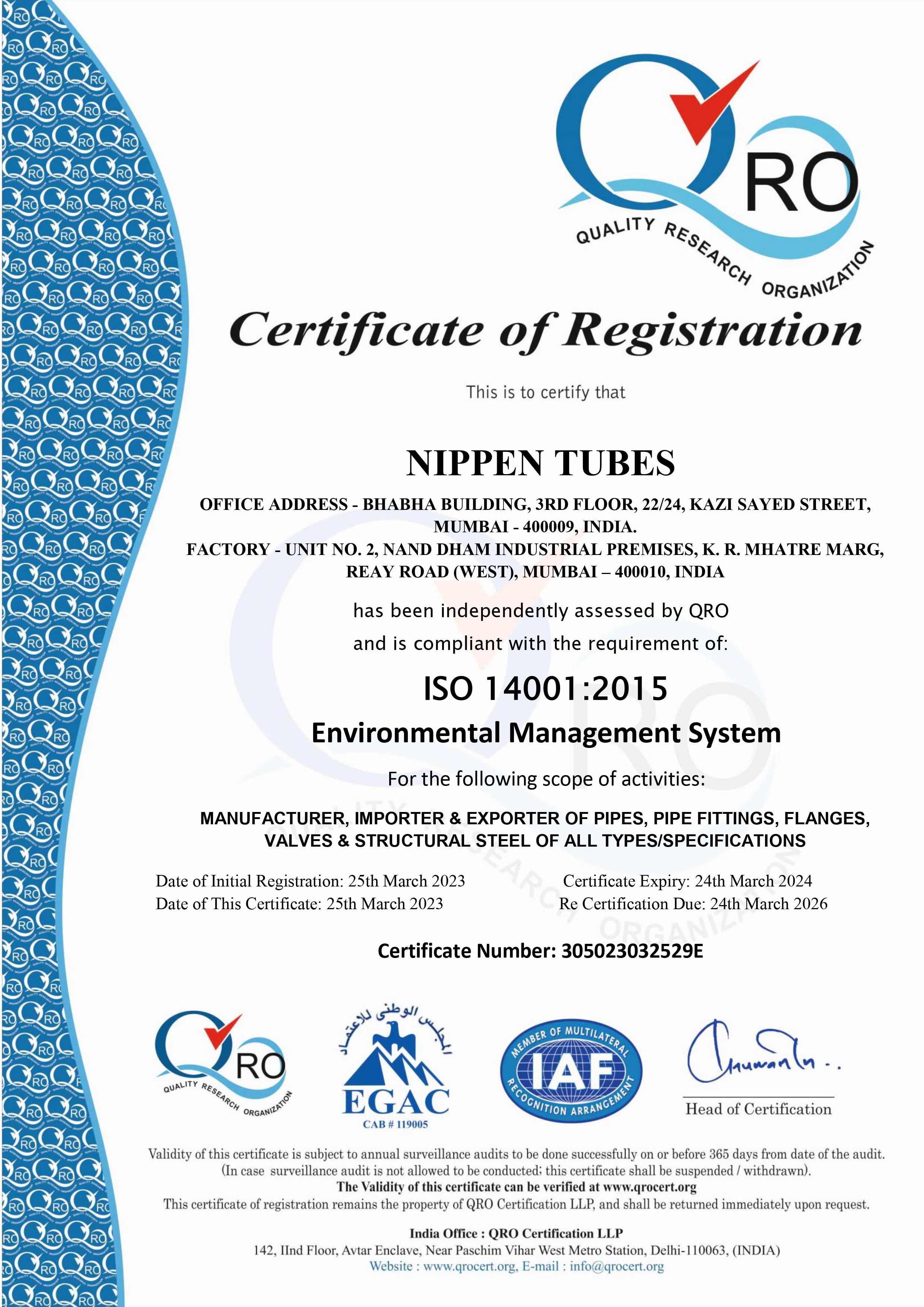 305023032529e - QRO EGAF nippen tubes - iso 14001-2015 (1)
